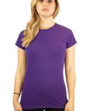 64000L Gildan Ladies 4.5 oz. SoftStyle™ Ringspun in Purple