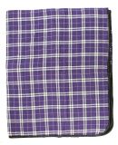 Boxercraft FB250 Flannel Blanket in Purple/ white