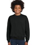 Gildan G180B Youth Crew Neck Sweatshirt 7.75 oz. H in Black