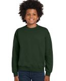 Gildan G180B Youth Crew Neck Sweatshirt 7.75 oz. H in Forest