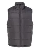 Burnside 8700 Puffer Vest Charcoal