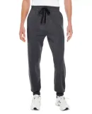 Burnside 8800 Fleece Joggers in Charcoal heather