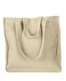 econscious EC8015 6.8 oz. Hemp Market Tote in Natural