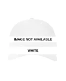 econscious EC7087 Twill 5-Panel Unstructured Hat WHITE