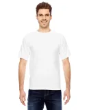 Bayside 5100 BA5100 Adult Short-Sleeve Tee White