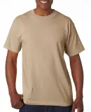 Bayside 5100 BA5100 Adult Short-Sleeve Tee Sand