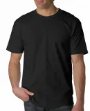 Bayside 5100 BA5100 Adult Short-Sleeve Tee Black