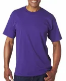 Bayside 5100 BA5100 Adult Short-Sleeve Tee Purple