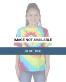 Dyenomite 20BTI Youth Tide Tie Dye T-Shirt Blue Tide