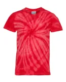 Dyenomite 20BCY Youth Cyclone Vat-Dyed Pinwheel Sh in Red