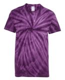 Dyenomite 20BCY Youth Cyclone Vat-Dyed Pinwheel Sh in Purple