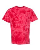 Dyenomite 200CR Crystal Tie Dyed T-Shirts in Red