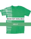 Dyenomite 20BFU Youth Fusion Tie Dye T-Shirt Kelly