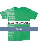 Dyenomite 20BFU Youth Fusion Tie Dye T-Shirt Royal
