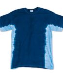 Dyenomite 200TB2 T-Bone Tie Dye T-Shirt Navy/ Columbia Blue