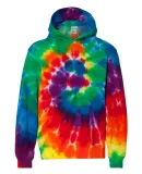 Dyenomite 854BMS Youth Multi-Color Swirl Hooded Sw in Michelangelo spiral