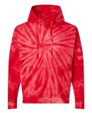 Dyenomite 854CY Cyclone Hooded Sweatshirt in Red