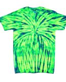 Dyenomite 20BSP Youth Spider Tie Dye T-Shirt Electric