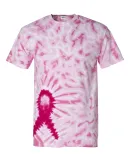 Dyenomite 200AR Awareness Ribbon T-Shirt in Pink