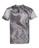 Dyenomite 200MR Marble Tie-Dye T-Shirt in Black