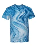 Dyenomite 200MR Marble Tie-Dye T-Shirt in Blue