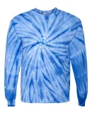 Dyenomite 240CY Cyclone Vat-Dyed Pinwheel Long Sle in Royal