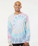 Dyenomite 240MS Spiral Tie Dye Long Sleeve in Wanderlust