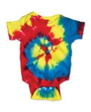 Dyenomite 4400MS Spiral Tie Dye Infant Classic Rainbow Spiral