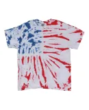 Dyenomite 200NV Novelty Tie Dye T-Shirt in Fantastic flag