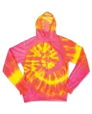 Dyenomite 854WA Wave Tie Dye Hoodie Fluorescent Wave