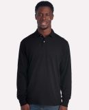 Jerzees 437MLR SpotShield Long Sleeve Jersey Sport in Black