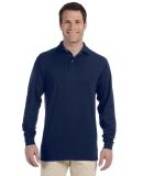 Jerzees 437MLR SpotShield Long Sleeve Jersey Sport in J. navy
