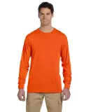 Jerzees 21MLR Dri-Power Sport Long Sleeve T-Shirt Safety Orange