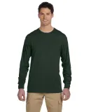 Jerzees 21MLR Dri-Power Sport Long Sleeve T-Shirt Forest Green