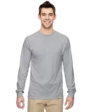 Jerzees 21MLR Dri-Power Sport Long Sleeve T-Shirt Silver