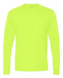 Jerzees 21MLR Dri-Power Sport Long Sleeve T-Shirt Safety Green