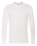 Jerzees 21MLR Dri-Power Sport Long Sleeve T-Shirt White