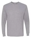 Jerzees 21MLR Dri-Power Sport Long Sleeve T-Shirt Athletic Heather