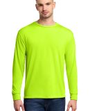 Jerzees 21MLR Dri-Power Sport Long Sleeve T-Shirt in Safety green