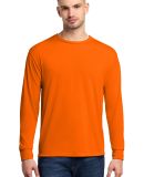 Jerzees 21MLR Dri-Power Sport Long Sleeve T-Shirt in Safety orange
