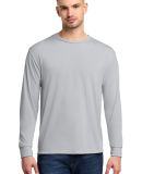 Jerzees 21MLR Dri-Power Sport Long Sleeve T-Shirt in Silver