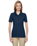 Jerzees 537WR Easy Care Women's Pique Sport Shirt in J. navy