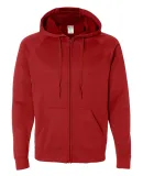 Jerzees PF93MR Dri-Power® Sport Hooded Full-Zip S True Red