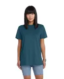 Delta 12601 Soft Spun Pepper Heather Tee in Indigo pepper heather