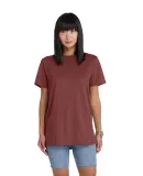 Delta 12601 Soft Spun Pepper Heather Tee in Brick pepper heather