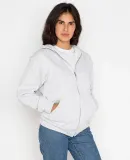  Los Angeles Apparel HF10/Heavy weight Fleece Zip  Ash