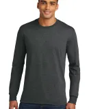 DM132 District Made Mens Perfect Tri Long Sleeve C in Black frost