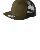 503 NE403 New Era Original Fit Snapback Trucker Ca in Olive/black