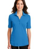 242 L5200 Port Authority Ladies Silk Touch Interlo in Brilliant blue