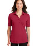 242 L5200 Port Authority Ladies Silk Touch Interlo in Rich red